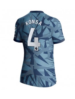 Aston Villa Ezri Konsa #4 Ausweichtrikot für Frauen 2023-24 Kurzarm